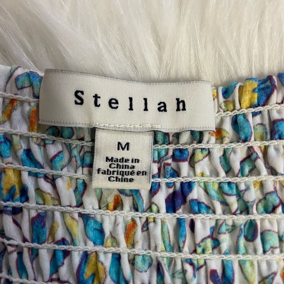 Stellah Sz M Multicolor Floral Women’s Sundress - Picture 2 of 9